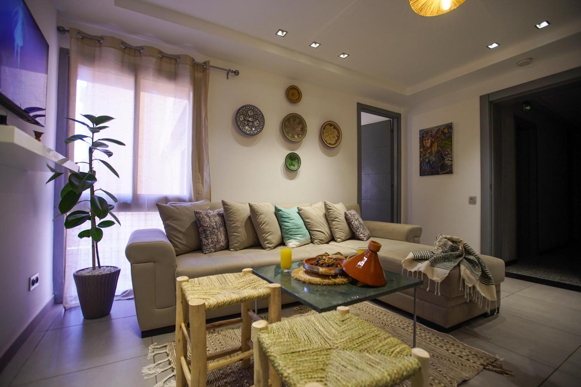 Lovely 2-Bedroom With Ac-Netflix-Nespreso Маракеш Екстериор снимка